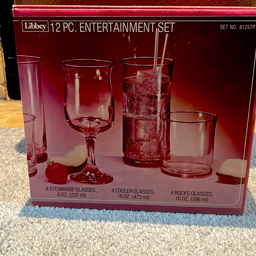Libbey 12 pc set
